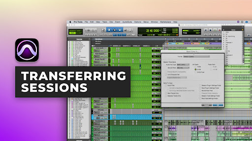 Transferring Pro Tools sessions