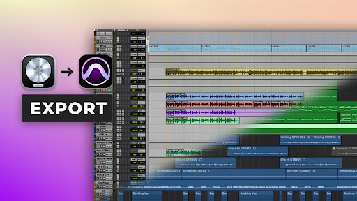 Export from Logic to Pro Tools